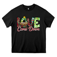 Black Love Came Down Heavy Core Tee - CowhideDigitalArt