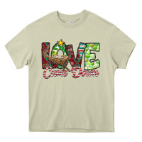 Mossy Love Came Down Heavy Core Tee - CowhideDigitalArt