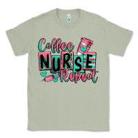 Matcha coffee nurse repeat Classic Tee - RanaPortraitStore