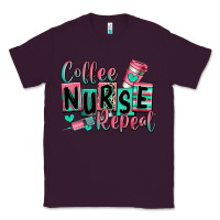 Plum coffee nurse repeat Classic Tee - RanaPortraitStore