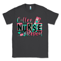 Smoke coffee nurse repeat Classic Tee - RanaPortraitStore