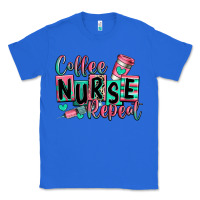True Royal coffee nurse repeat Classic Tee - RanaPortraitStore