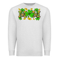 Oatmeal Heather St. patricks day mom Premium Sweatshirt - Neo Western