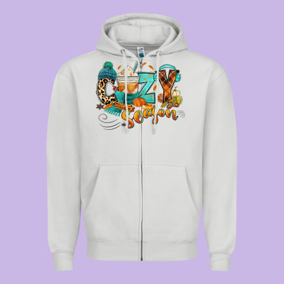 Zipper Hoodie Cozy season Fall