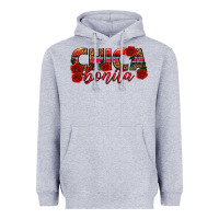 Heather Grey Chica Bonita Heavyweight Hoodie - texasbilliewilder
