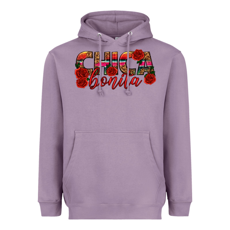 Chica Bonita Heavyweight Hoodie by texasbilliewilder | Teevron