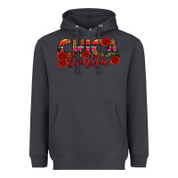 Smoke Chica Bonita Heavyweight Hoodie - texasbilliewilder
