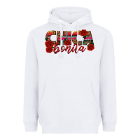 White Chica Bonita Heavyweight Hoodie - texasbilliewilder