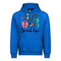 Cobalt Scrub Life Nurse Urban Hoodie - LillyAllenDesigns