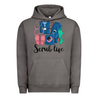 Pigment Tornado Scrub Life Nurse Urban Hoodie - LillyAllenDesigns