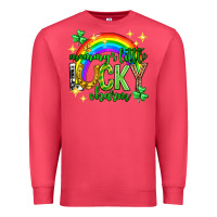 Cardinal St. Patrick's Day Mommy's little lucky charm Premium Sweatshirt - Neo Western