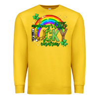 Lemon St. Patrick's Day Mommy's little lucky charm Premium Sweatshirt - Neo Western