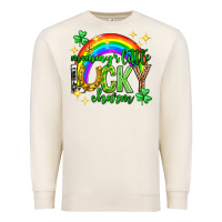 Sandshell St. Patrick's Day Mommy's little lucky charm Premium Sweatshirt - Neo Western