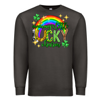 Smoke St. Patrick's Day Mommy's little lucky charm Premium Sweatshirt - Neo Western