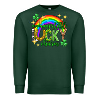 Sports Green St. Patrick's Day Mommy's little lucky charm Premium Sweatshirt - Neo Western
