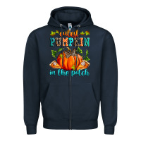 Navy Cutest pumpkin in the patch Zipper Hoodie - RanaPortraitStore