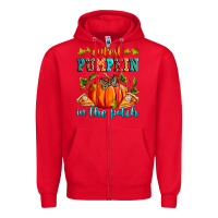 Red Cutest pumpkin in the patch Zipper Hoodie - RanaPortraitStore