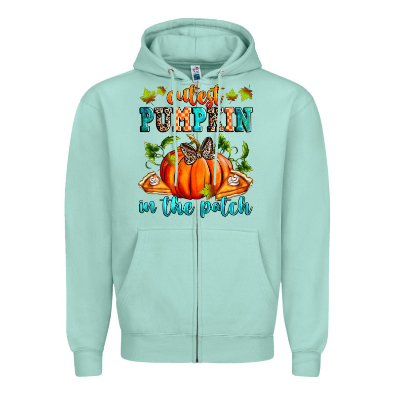 Cutest Pumpkin In The Patch Zipper Hoodie by RanaPortraitStore | Teevron