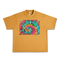 Peanut Butter tie dye leopard cowhide glitter background Urban Heavy Tee - Artiststas
