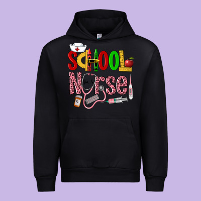 School Nurse Urban Hoodie Designed By Lillyallendesigns
