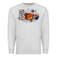 Dove Grey boo Premium Sweatshirt - CowhideDigitalArt