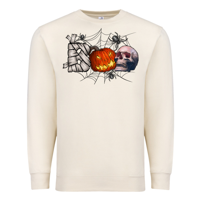 Boo Premium Sweatshirt by CowhideDigitalArt | Teevron