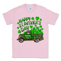 Bubblegum Pink happy st. patricks day shamrock farm truck Classic Tee - RanaPortraitStore