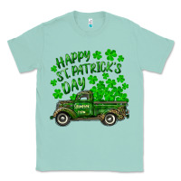 Seafoam happy st. patricks day shamrock farm truck Classic Tee - RanaPortraitStore
