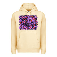 Pina Colada lilac leopard with red glitter Premium Hoodie - Artiststas