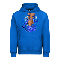 Colon Cancer Heels Urban Hoodie | Teevron