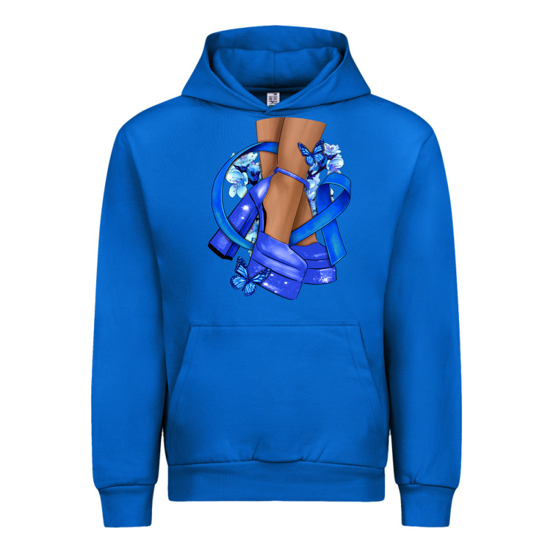 Colon Cancer Heels Urban Hoodie by NancyCooperArtShop | Teevron