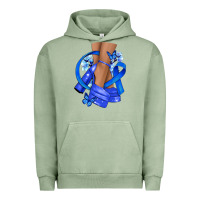 Pigment Oil Green colon cancer heels Urban Hoodie - NancyCooperArtShop
