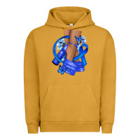 Pigment Peanut Butter colon cancer heels Urban Hoodie - NancyCooperArtShop