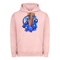 Pigment Salmon colon cancer heels Urban Hoodie - NancyCooperArtShop