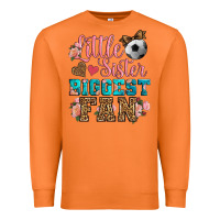 Carrot little sister biggest fan soccer Premium Sweatshirt - HRA Design Shop