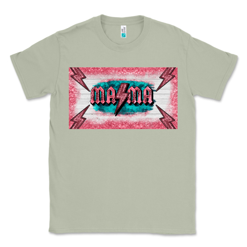 Western Mama Pink Glitter Classic Tee by BarkalooDesign | Teevron