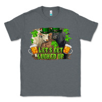 Charcoal Heather lets get lucked up charolais and black angus bull Classic Tee - RanaPortraitStore