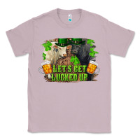 Lilac lets get lucked up charolais and black angus bull Classic Tee - RanaPortraitStore