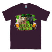 Plum lets get lucked up charolais and black angus bull Classic Tee - RanaPortraitStore