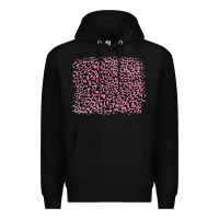 Black pink leopard with pink glitter Premium Hoodie - Artiststas