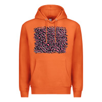 Carrot pink leopard with pink glitter Premium Hoodie - Artiststas