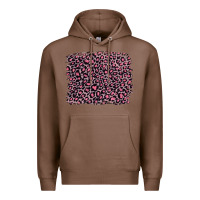 Chestnut pink leopard with pink glitter Premium Hoodie - Artiststas