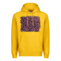Lemon pink leopard with pink glitter Premium Hoodie - Artiststas
