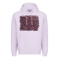 Lilac pink leopard with pink glitter Premium Hoodie - Artiststas