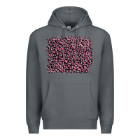 Rock pink leopard with pink glitter Premium Hoodie - Artiststas