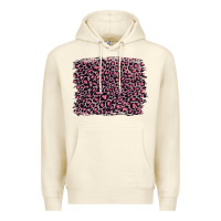 Sandshell pink leopard with pink glitter Premium Hoodie - Artiststas