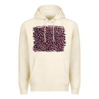 Tofu pink leopard with pink glitter Premium Hoodie - Artiststas