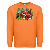Carrot merry christmas truck afro gnomies Premium Sweatshirt - FaDigitalArtStudio