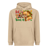 Mushroom Let's Taco 'Bout It Heavyweight Hoodie - texasbilliewilder