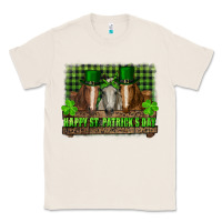 Natural happy st. patricks day horses with leprechaun Classic Tee - RanaPortraitStore